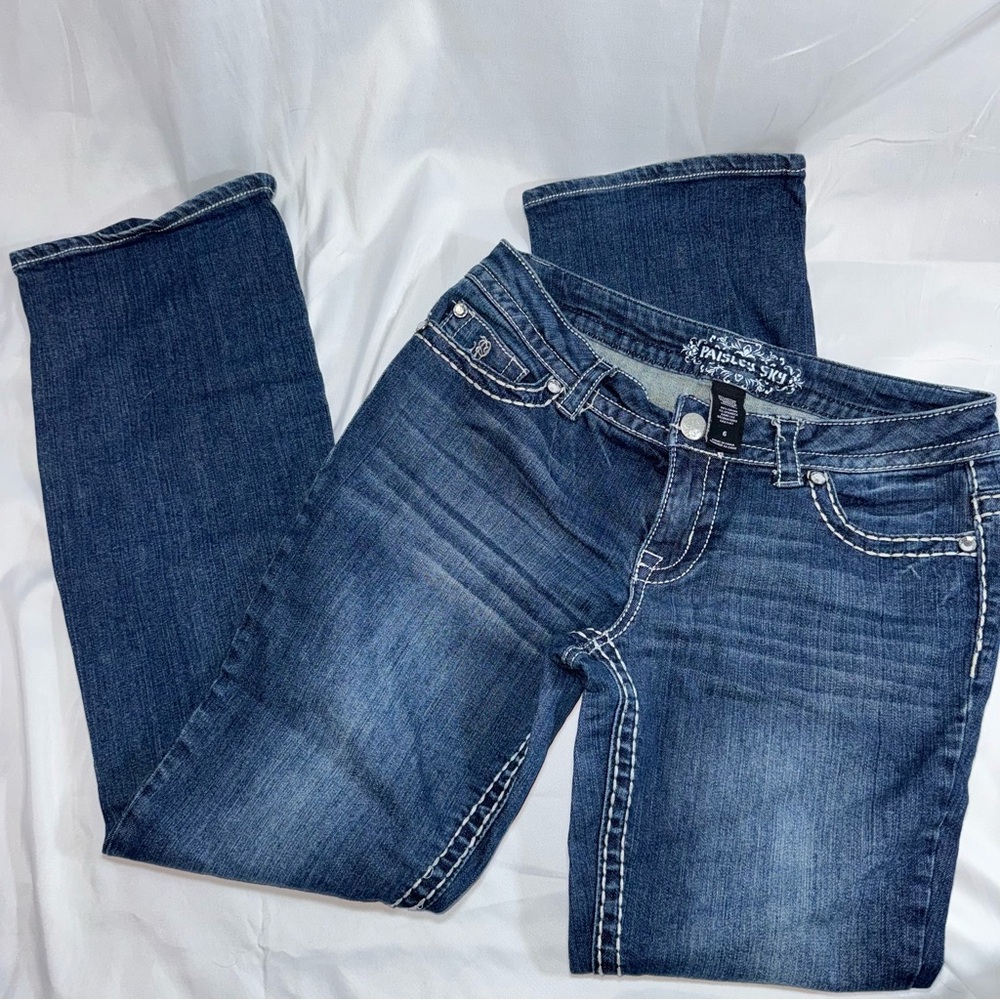 Paisley Sky Jeans size 6.